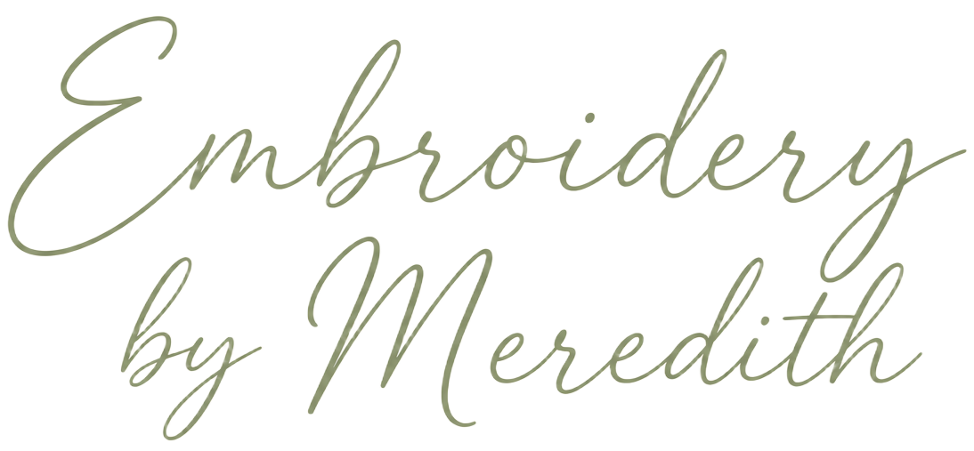 Embroidery by Meredith