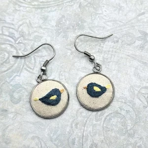 Little Bird Silver Earrings