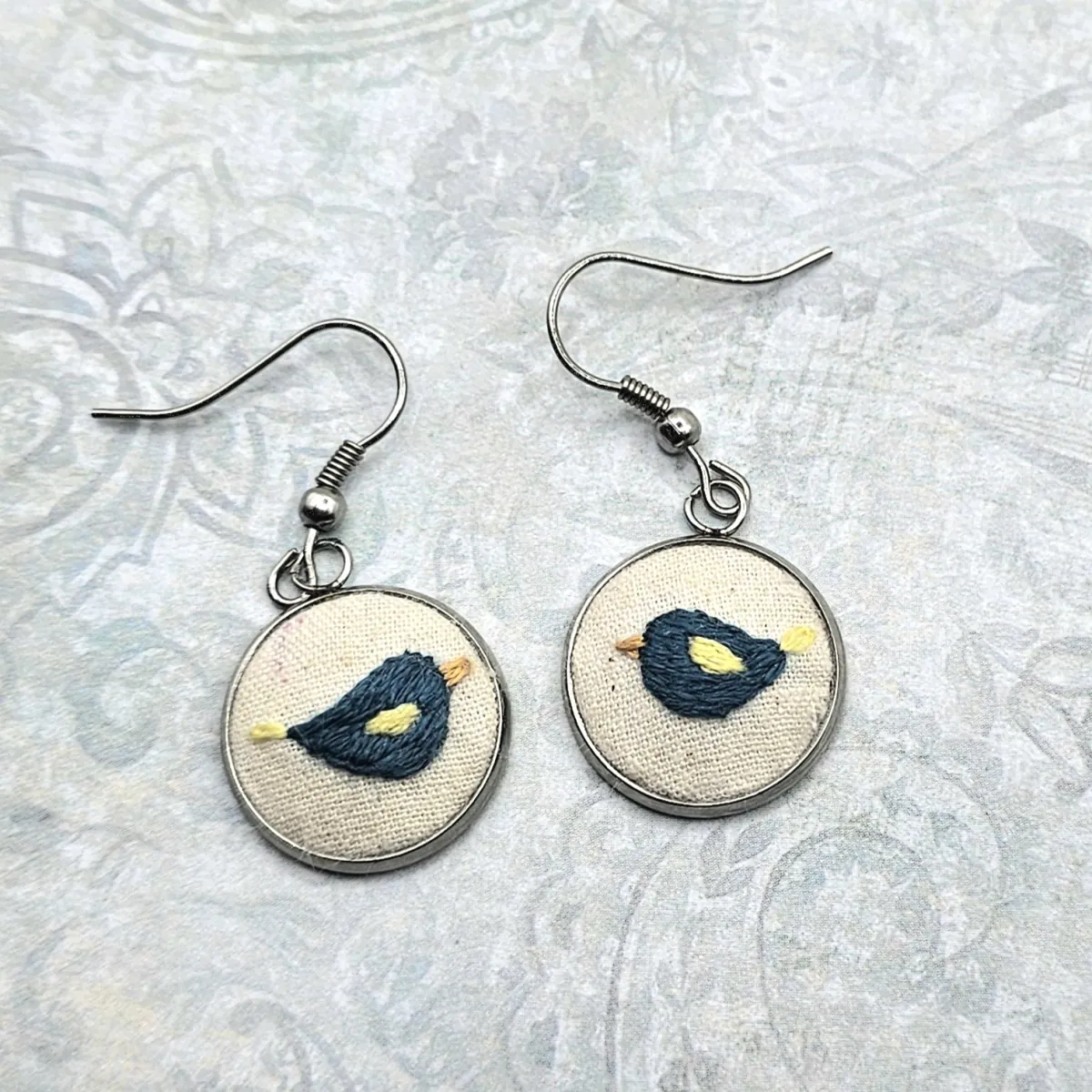 Little Bird Silver Earrings