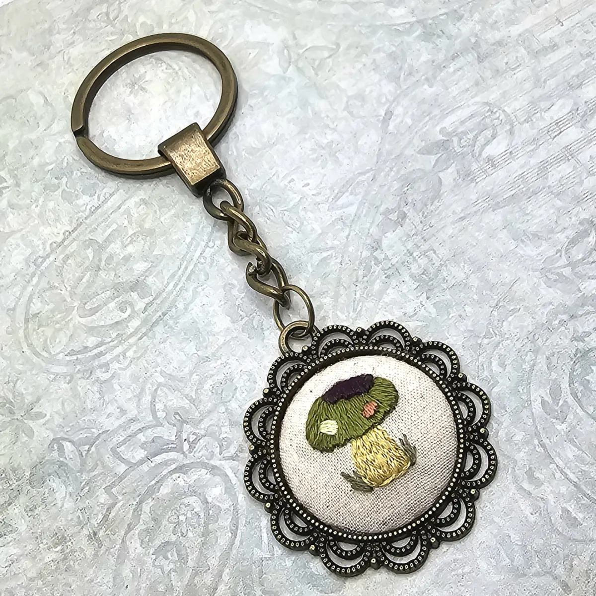 Mushroom Keychain view 3