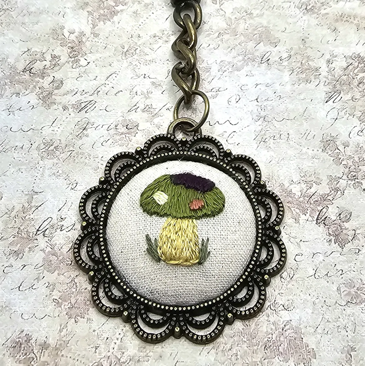 Mushroom Keychain view 5