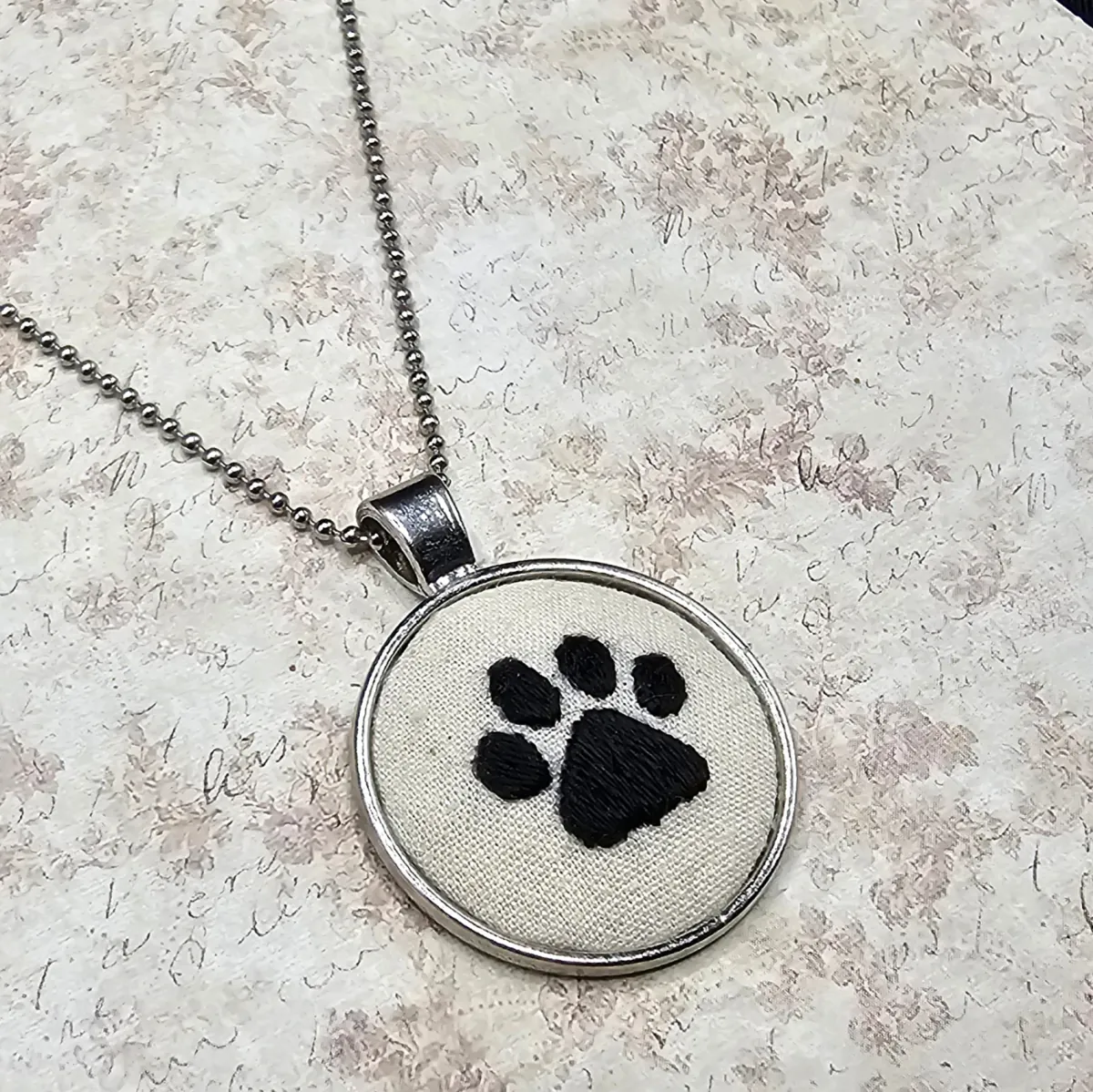 Paw Print Necklace