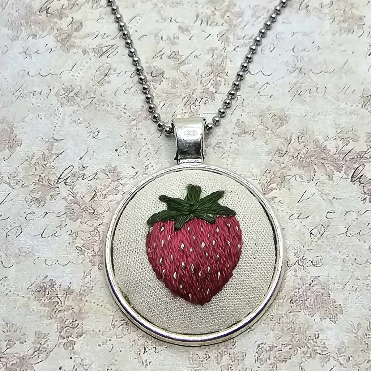 Strawberry Necklace